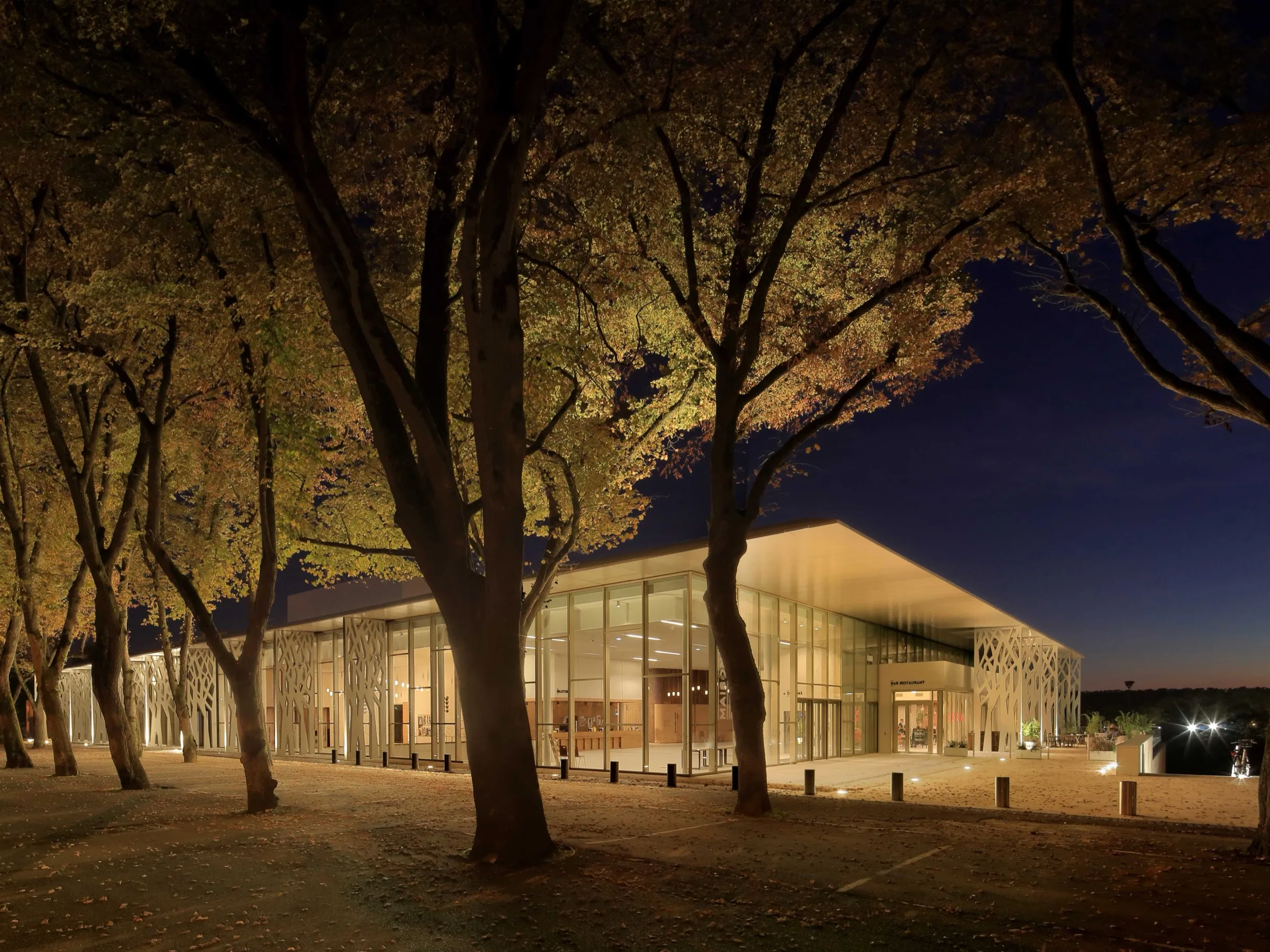 Reconstruction de la Maison de la Culture