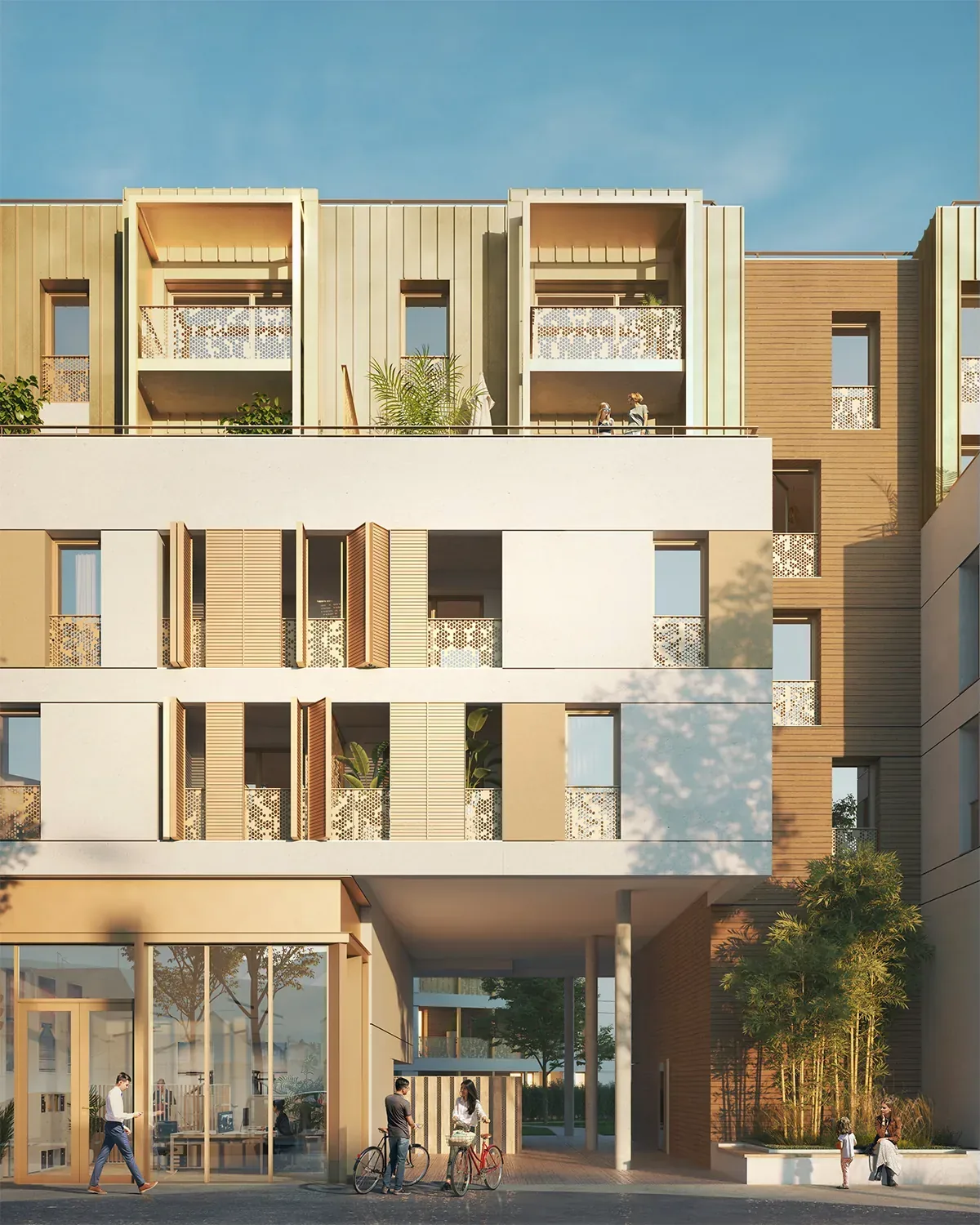 Construction de 88 logements et commerces